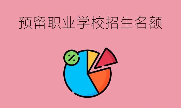 预留职业学校招生名额是真的吗?